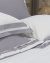 Season Roupa de Cama - Queen - Percal 400 Fios - Fio Egípcio - 4 Peças - Branco/Platino