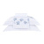 Silver bloom Roupa De Cama - King - Percal 300 Fios - Bud - 100% Algodão - 4 Peças