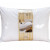 Travesseiro Impermeabilizado - 70cm x 50cm - Percal 200 Fios - 100% Algodão - Enchimento SILICONE - 1 Peça - Branco