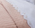 Verenna Roupa De Cama - King - Percal 250 Fios - 100% Algodão - 4 Peças - Branco/Rosa Chá