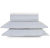 Zuric Cobre Leito - Super King - Percal 400 Fios - Fio Egípcio - 3 Peças - Branco