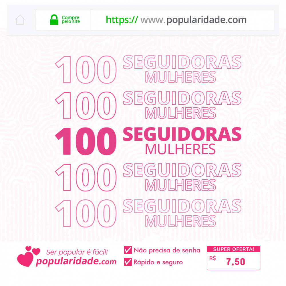Comprar 100 Seguidoras Brasileiras Reais Instagram Aumentar Seguidores Comprar 100 Seguidoras Brasileiras Reais Instagram Aumentar Seguidores