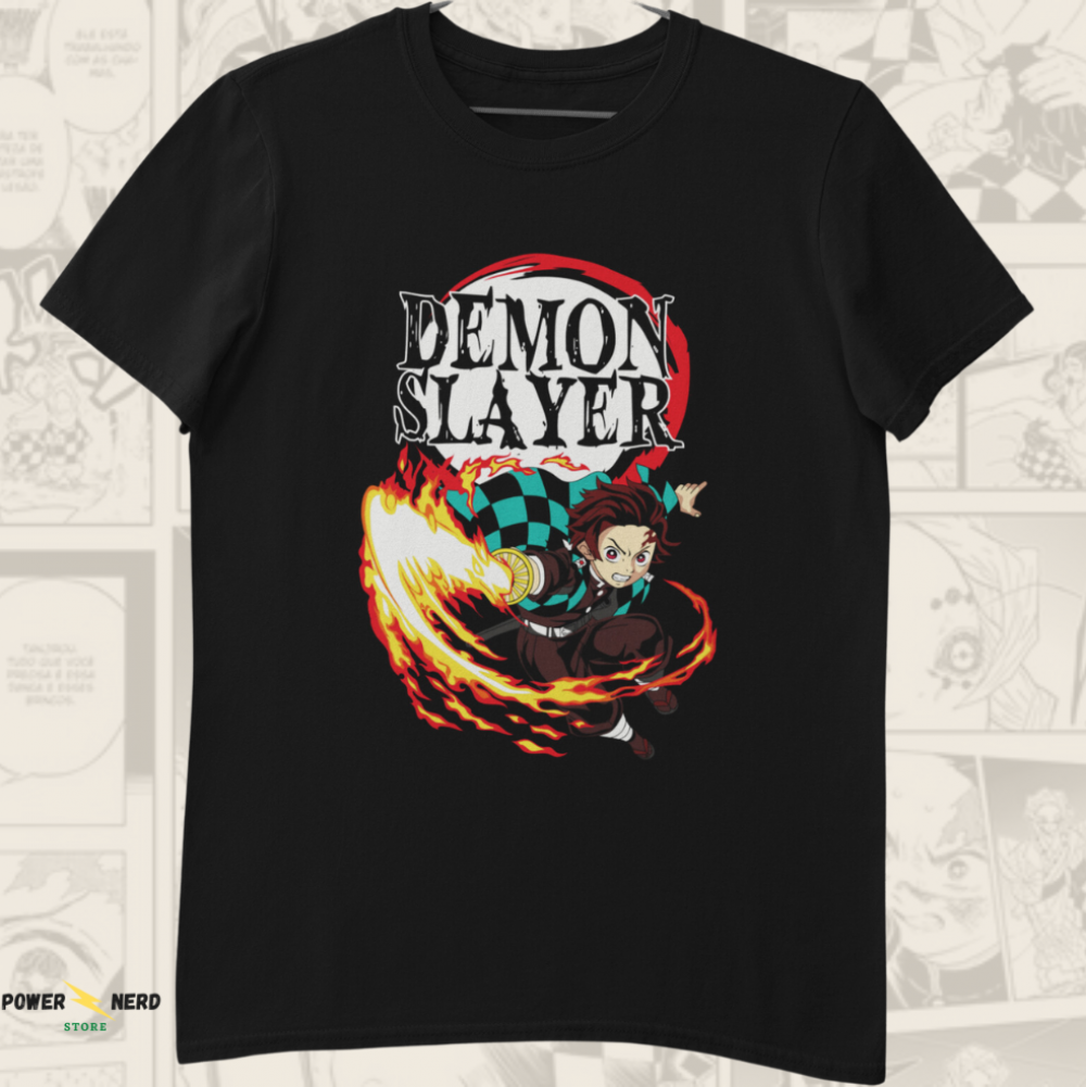 Camiseta Personagens Demon Slayer – NERD BEM TRAJADO