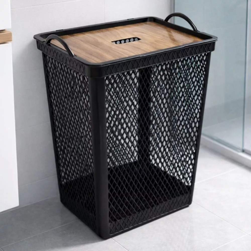 Cesto de Roupa Telado 49 L