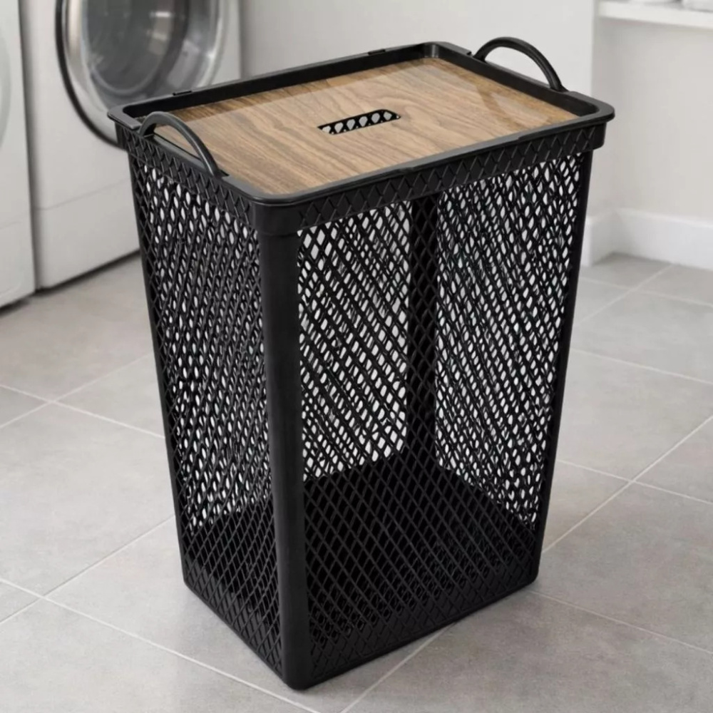 Cesto de Roupa Telado 49 L