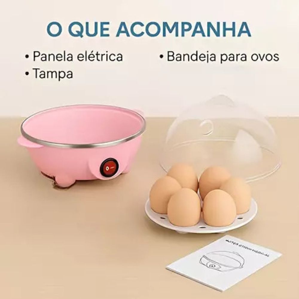 Cozedor de Ovos a Vapor 110V
