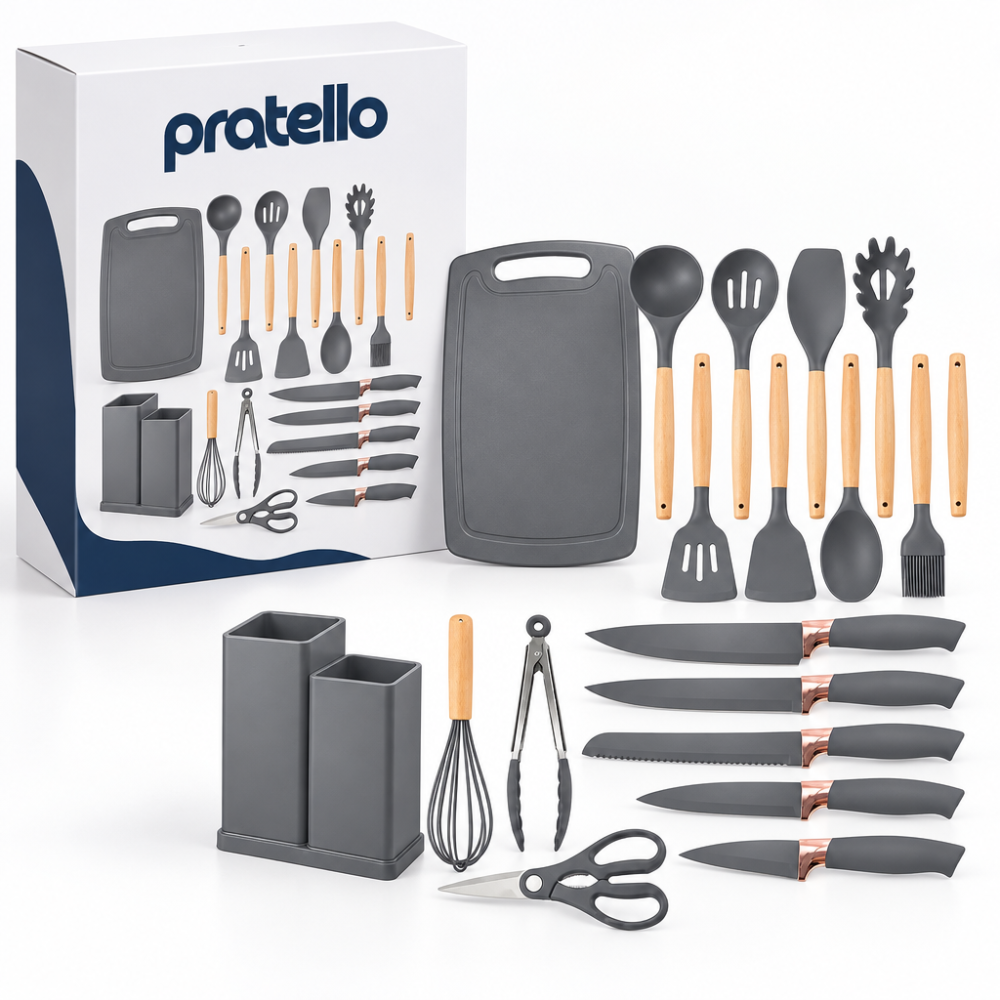 Kit Utensílios com Organizador