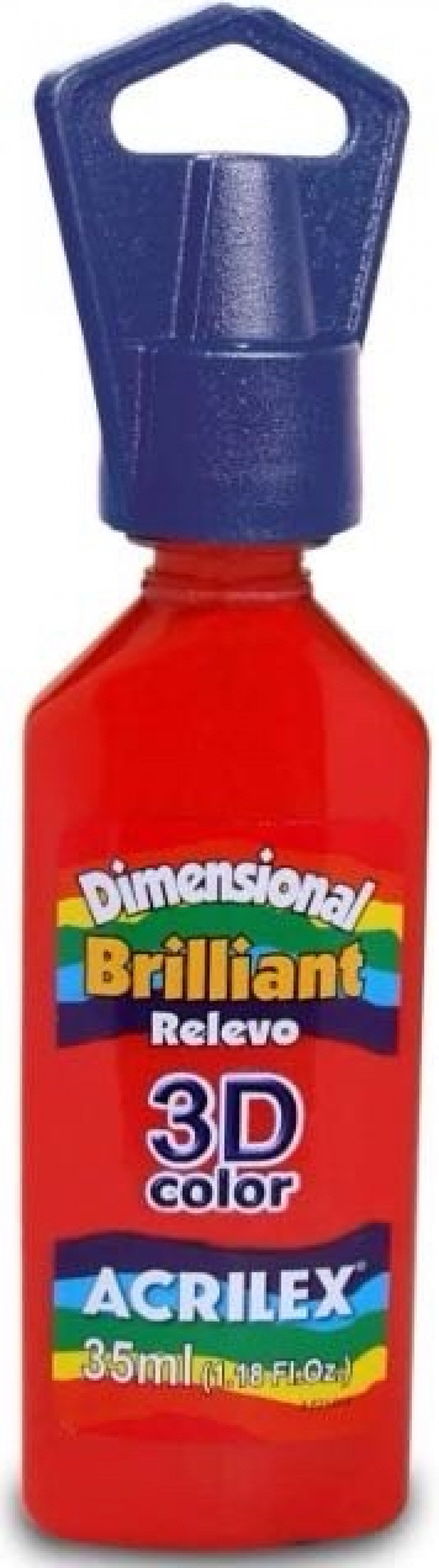 Deter Cola Cola Relevo Brilliant Dimensional 3D 35 ml Acrilex - Prepel