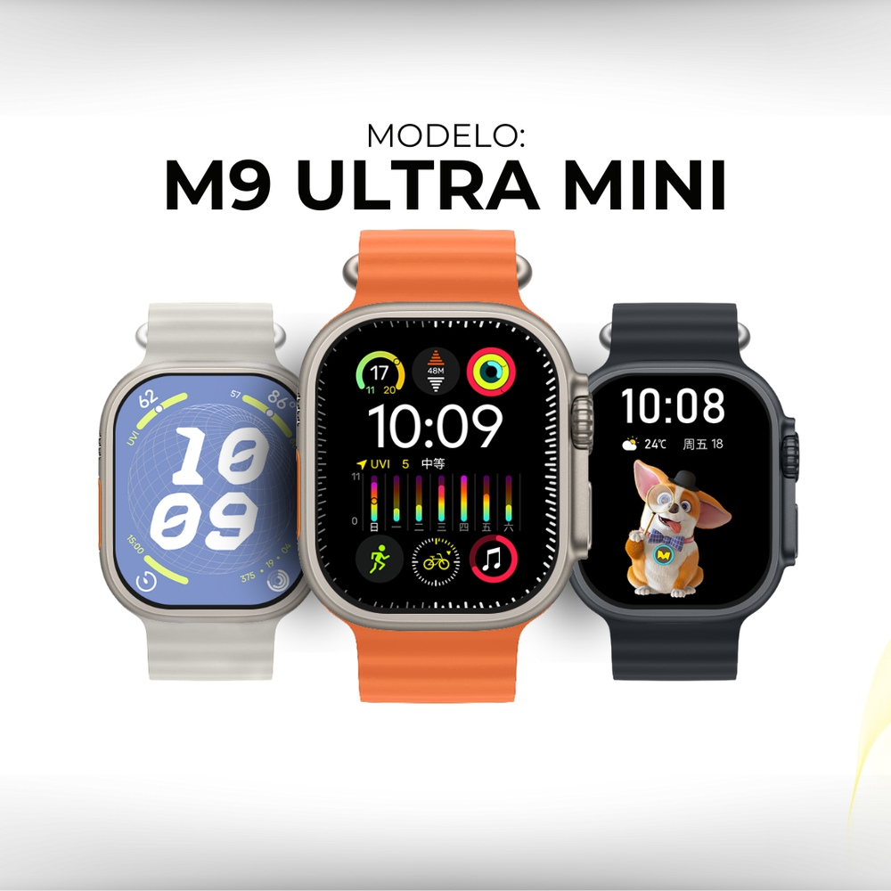 Pulsetech Watch PulseTechOficial Smartwatch M9 Ultra Mini - Série 9 41mm - PulseTech