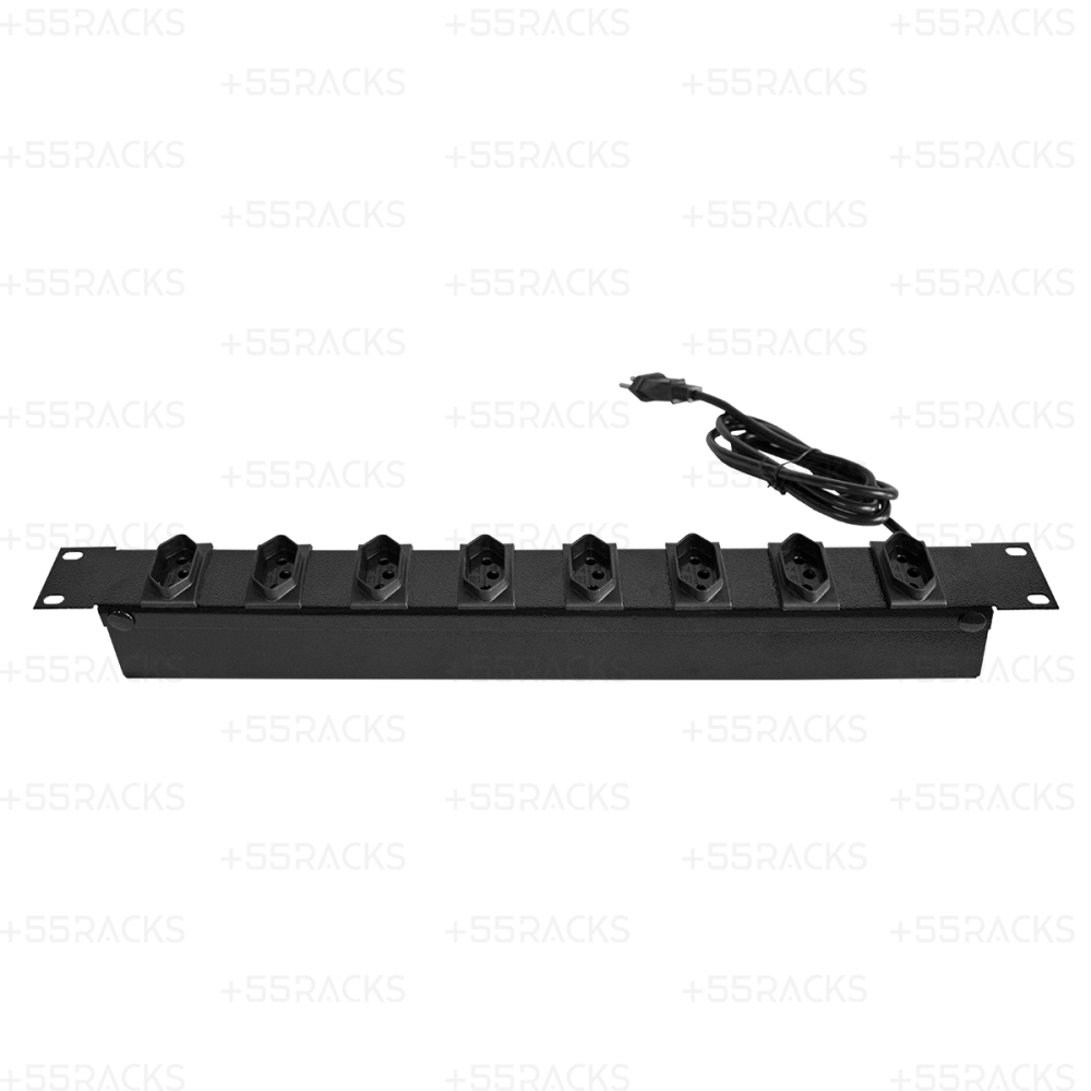 Régua de Tomada Simples para Rack Servidor - Rack Brasil | Racks para ...