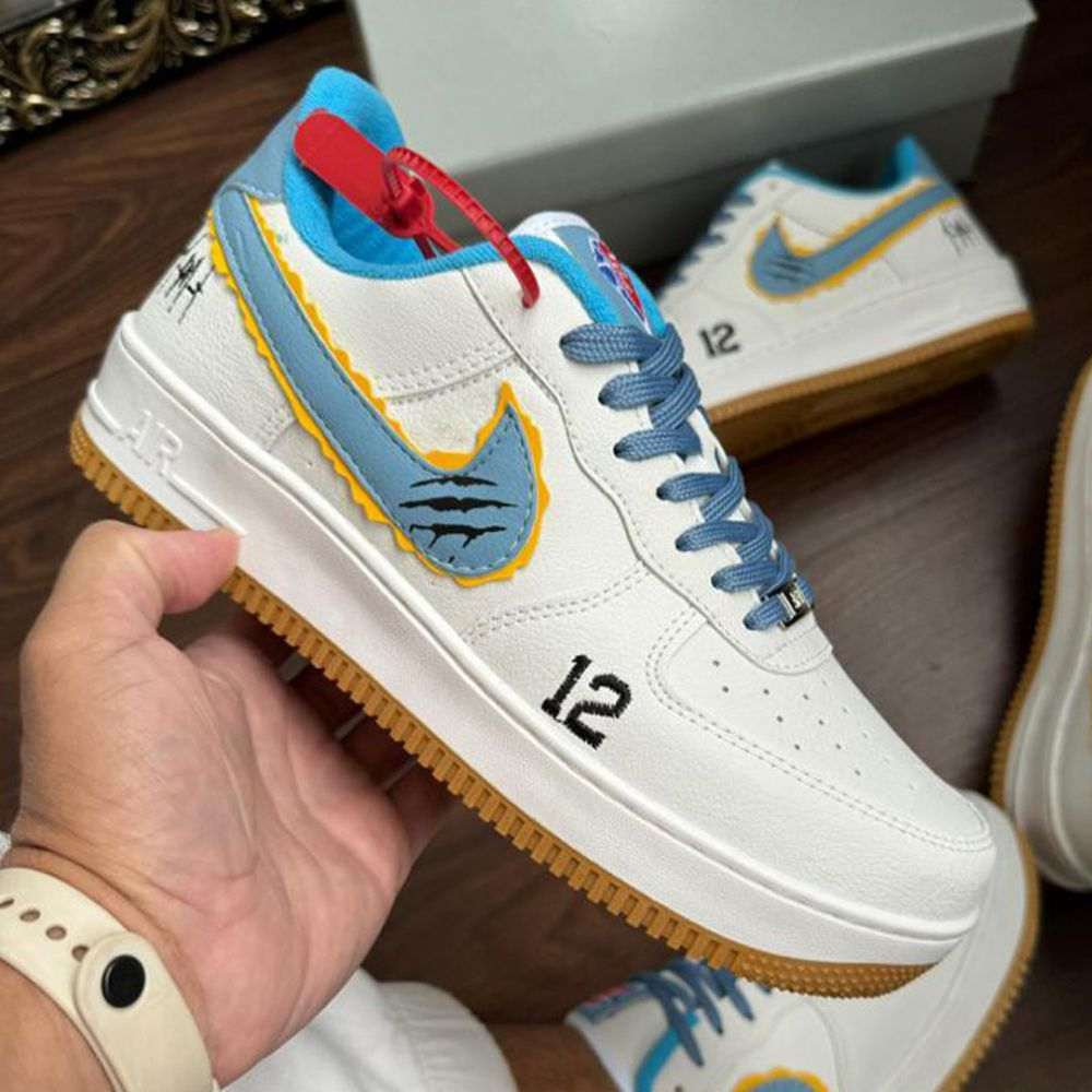 Tênis Air Force 1 Memphis Grizzlies Rede Sneakers