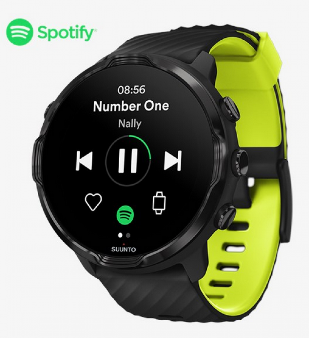Suunto 7 Black Lime - Relógio Suunto - Loja Suunto Brasil