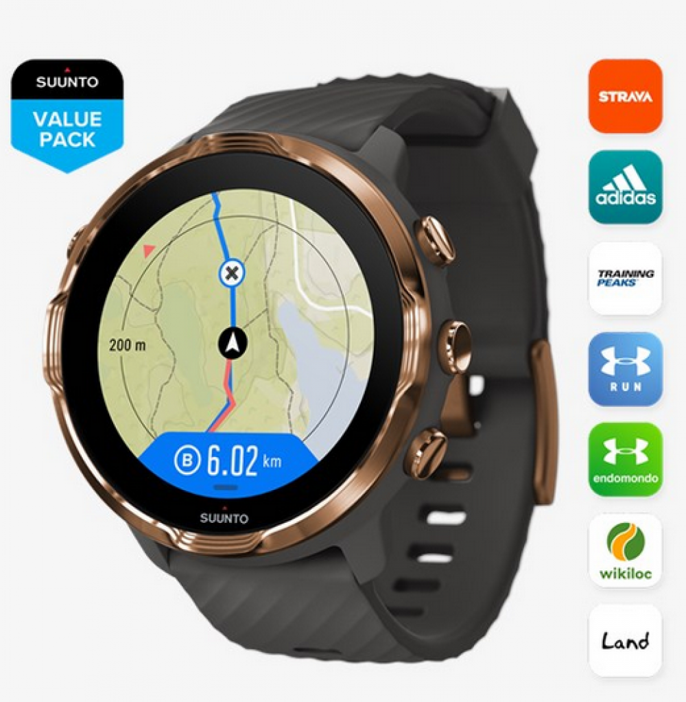 Suunto 7 Graphite Copper - Relógio Suunto - Loja Suunto Brasil