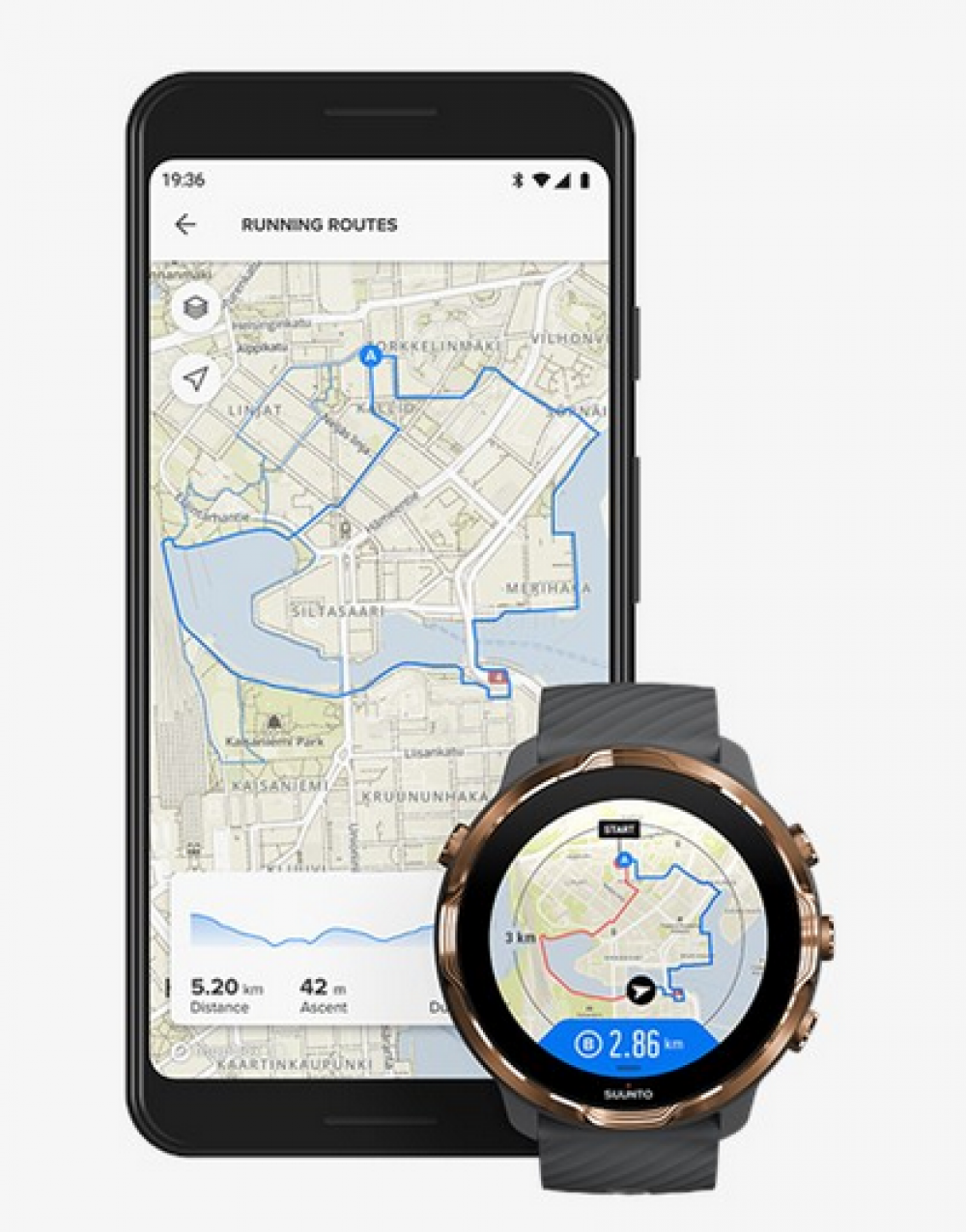 Suunto 7 Graphite Copper - Relógio Suunto - Loja Suunto Brasil
