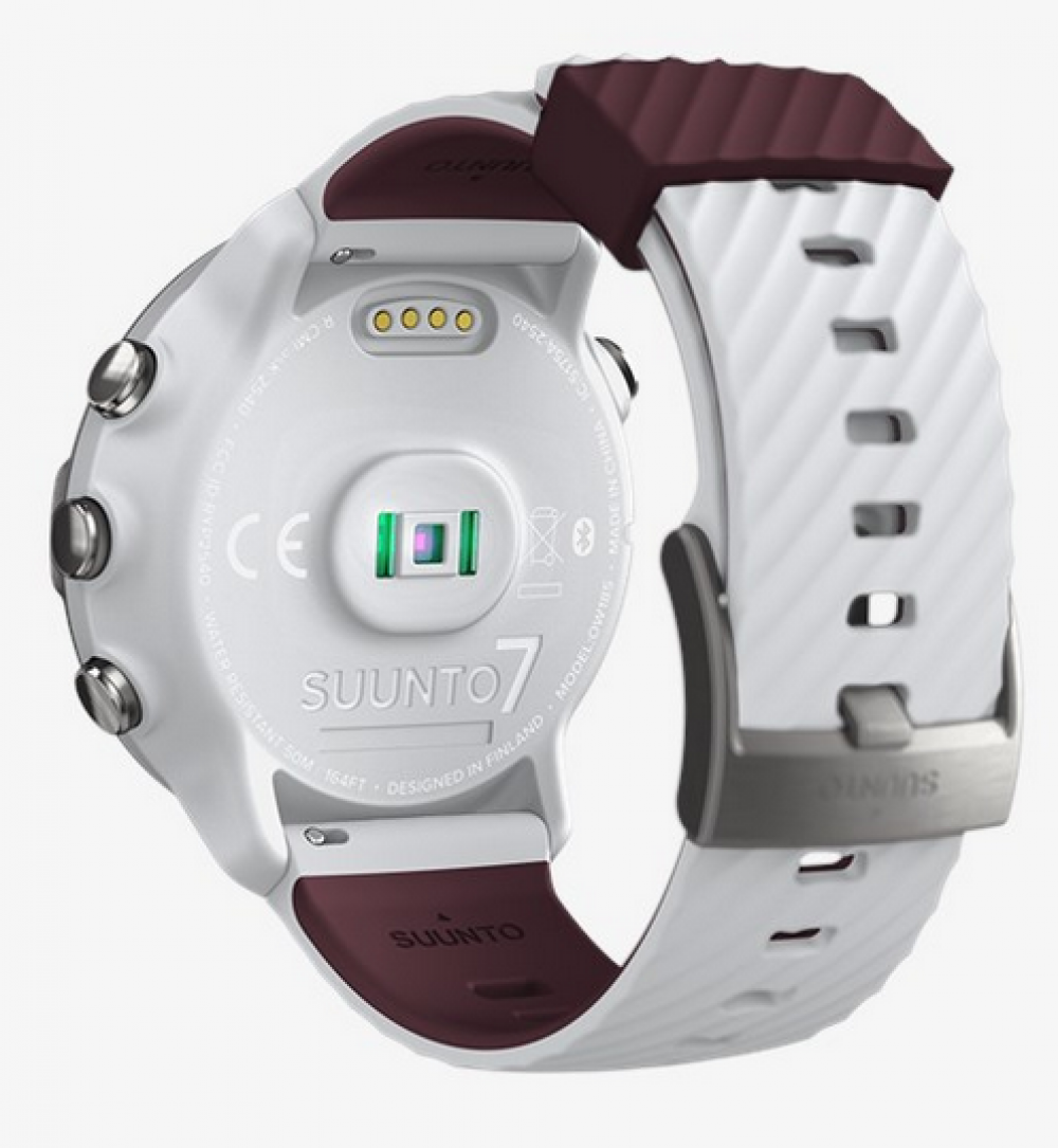 SUUNTO - 美品　Suunto SUUNTO 7 WHITE BURGUNDY Suunto 7 White Burgundy - Smartwatch with versatile sports