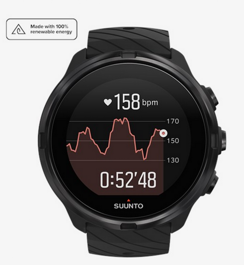 SUUNTO9 ブラック　スント9 Suunto 9 All Black - Relógio Suunto - Loja Suunto Brasil