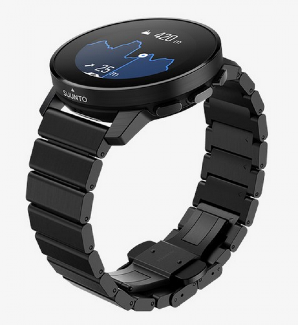 SUUNTO 9 PEAK ALL BLACK TITANIUM​​ Suunto 9 Peak Full Titanium Black - Relógio Suunto - Loja Suunto