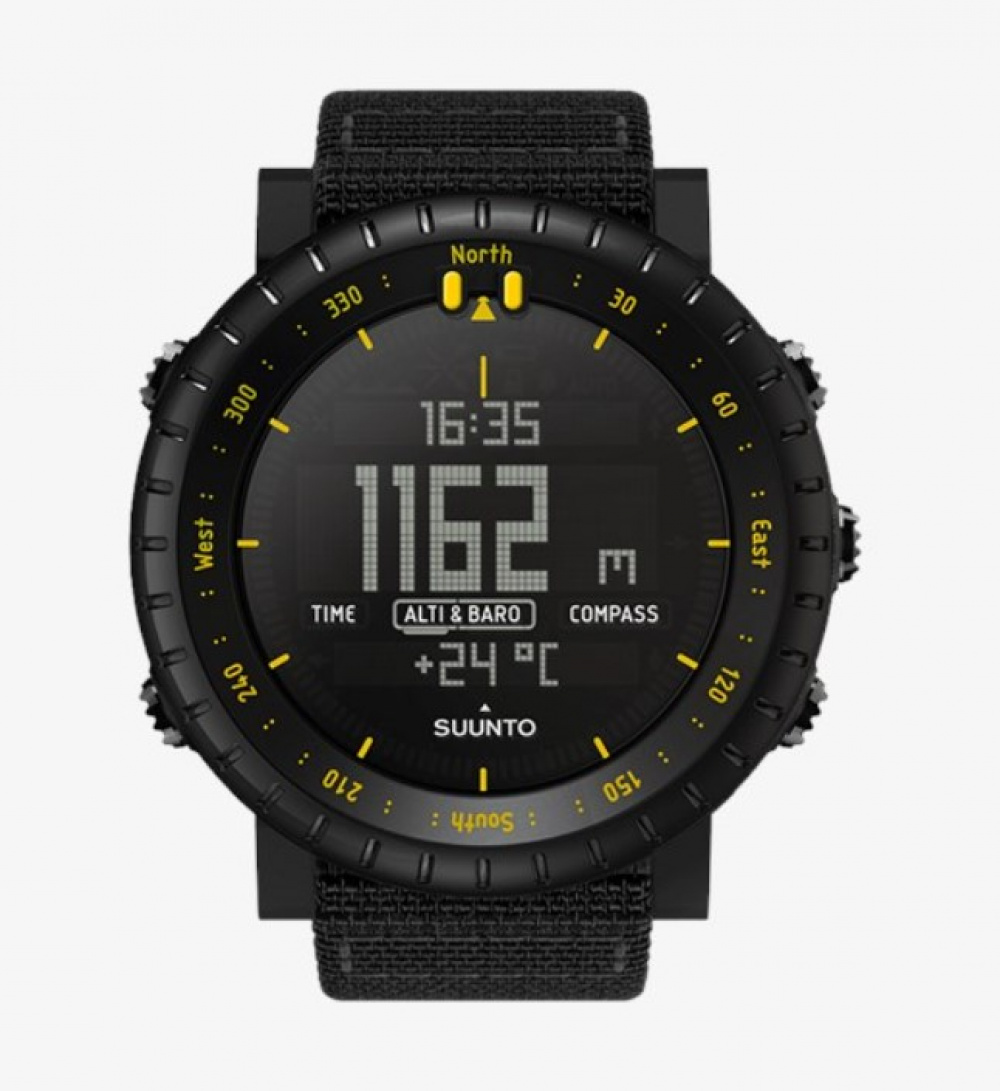 美品 Suunto Core Black Yellow Suunto Core Black Yellow TX Military - Loja Suunto - Relógio