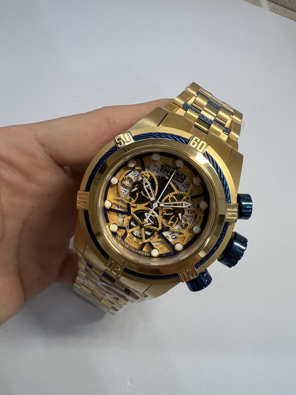 Invicta zeus 2025 bolt skeleton