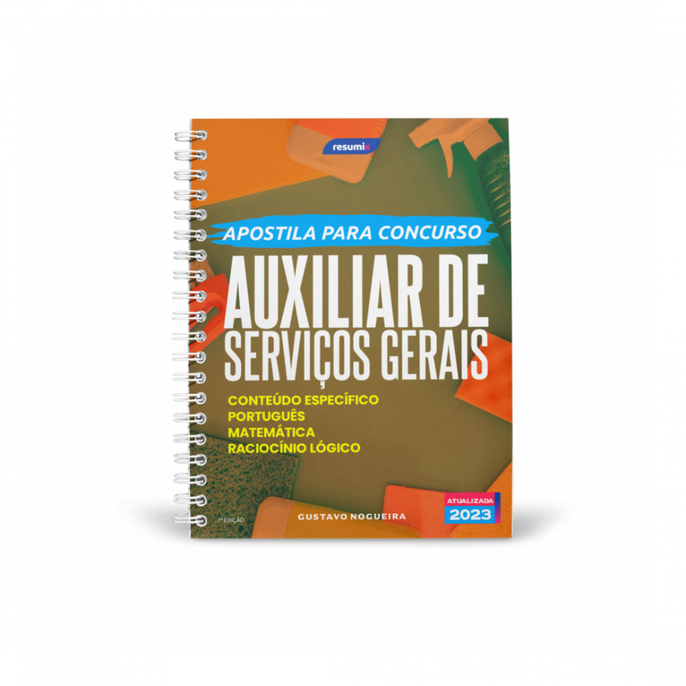 Apostila CRESS-RJ - Auxiliar de Serviços Gerais