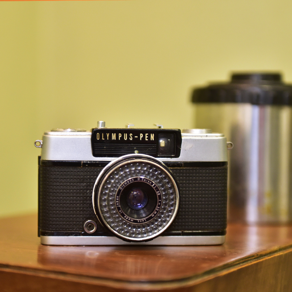 Câmera Analógica Olympus Pen EE 35mm Vintage Japonesa - Retrolaria