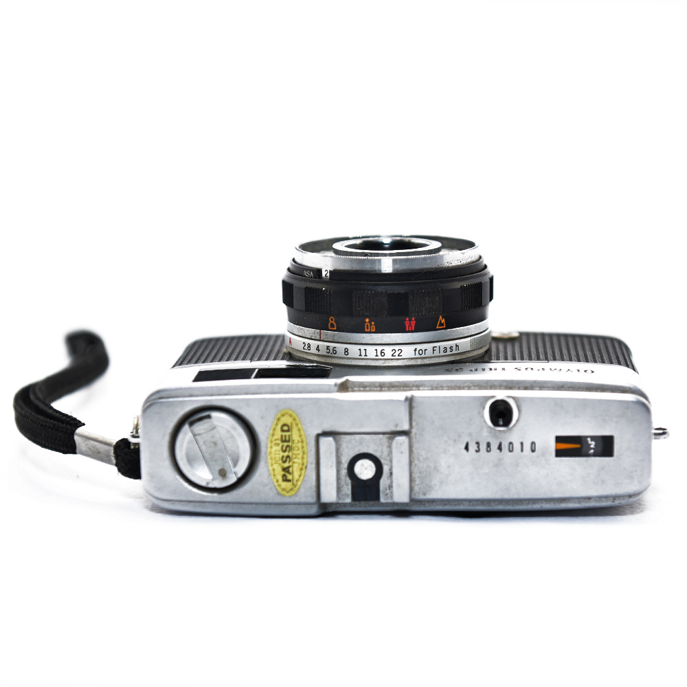 Olympus Trip 35 Câmera 35mm compacta com lente Zuiko f/2.8