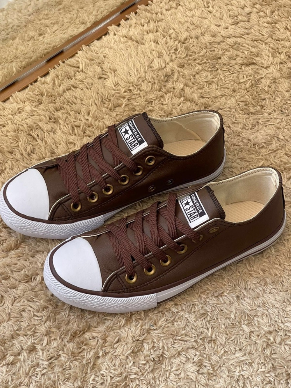 Couro Sintético TÃªnis Converse All Star Couro Comprar Tênis