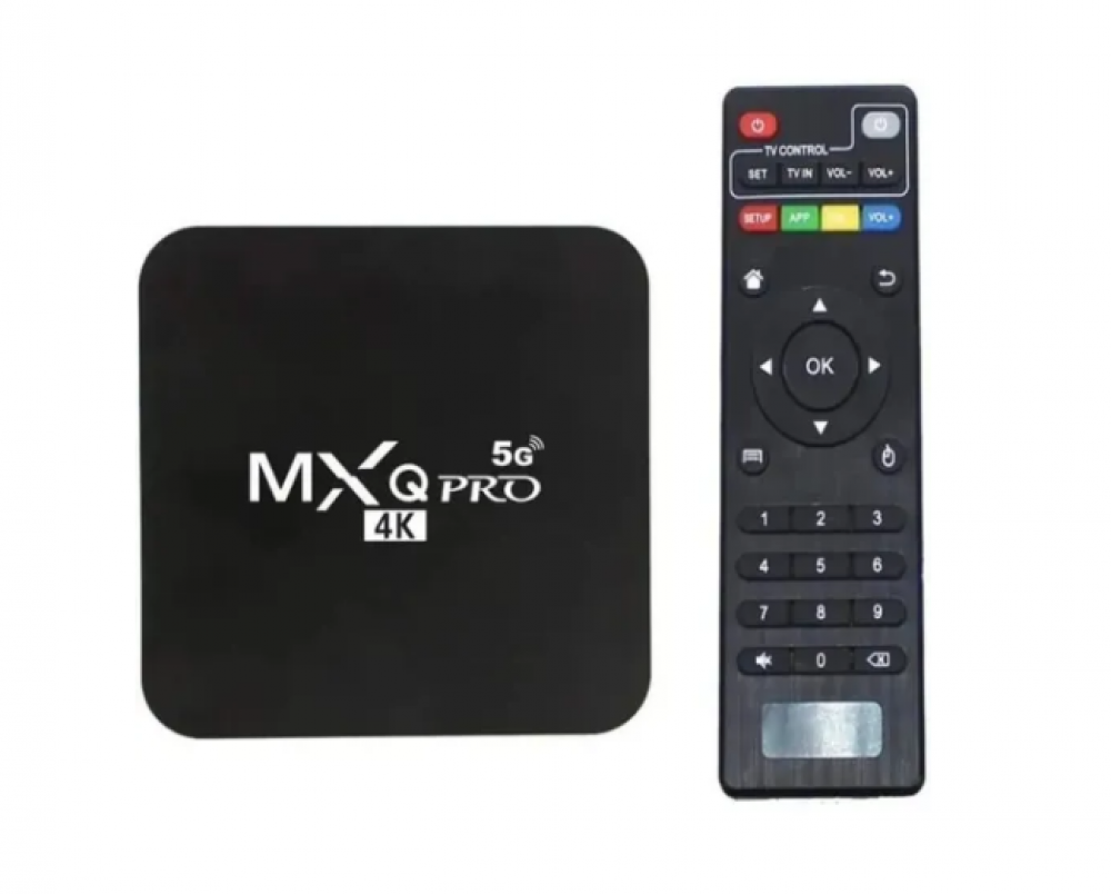 RECEPTOR SMART TV BOX 4K MEM 12GB /ARMAZ 256GB WI-FI 5GHz ANDROID 11.1 MXQ  PRO - Express Informática, sempre o preço mais barato.