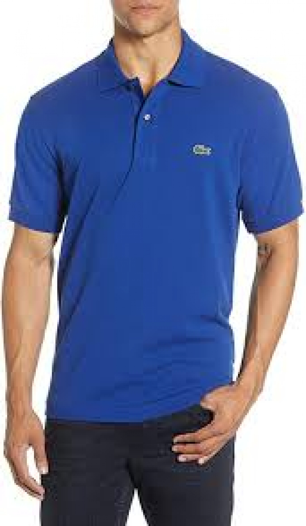 Polo discount azul lacoste