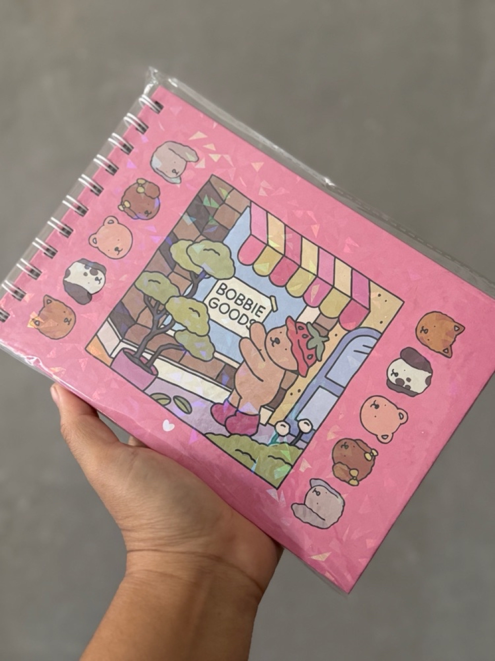 Caderno de Desenhos Bobbie Good - Loja Saminha