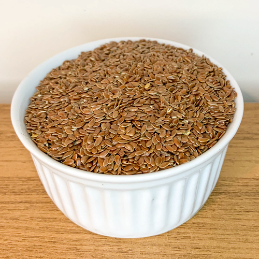 Linhaça Marrom (100g) - Santo Grão Produtos Naturais
