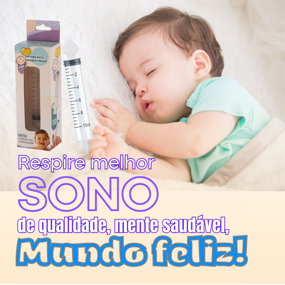 Kit Lavagem Nasal Infantil - Sea Salt Brasil