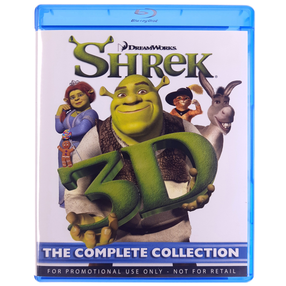 BluRay Shrek 3D The Complete Collection - Andrew Adamson - Sebito