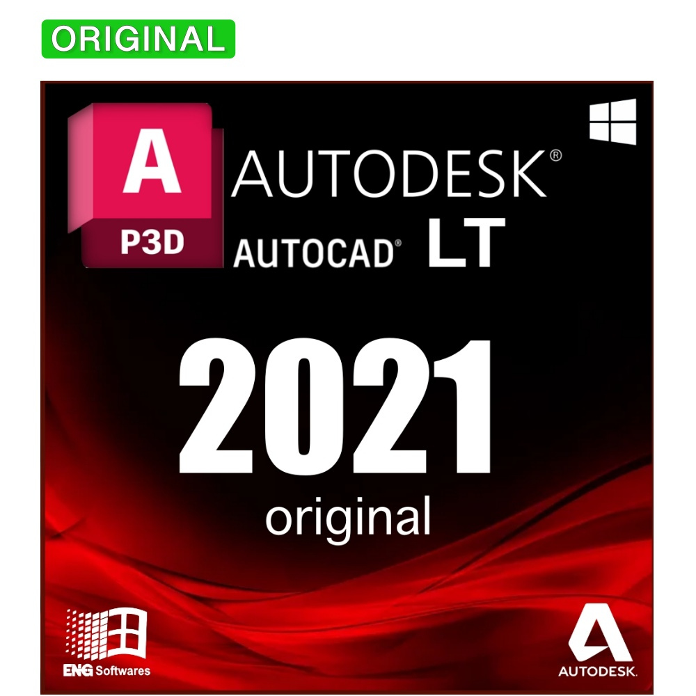 Autodesk Autocad Lt 2021 Para Windows Original Engstore