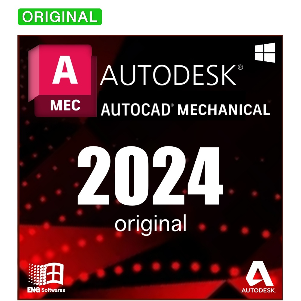 Autodesk Autocad Mechanical 2024 para Windows original EngStore