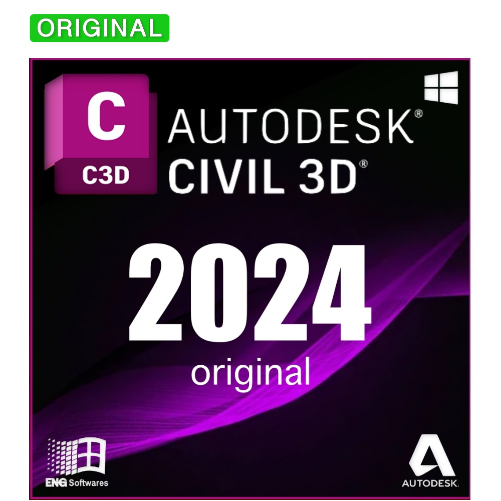 Autodesk Civil 3D 2024 para Windows original EngStore