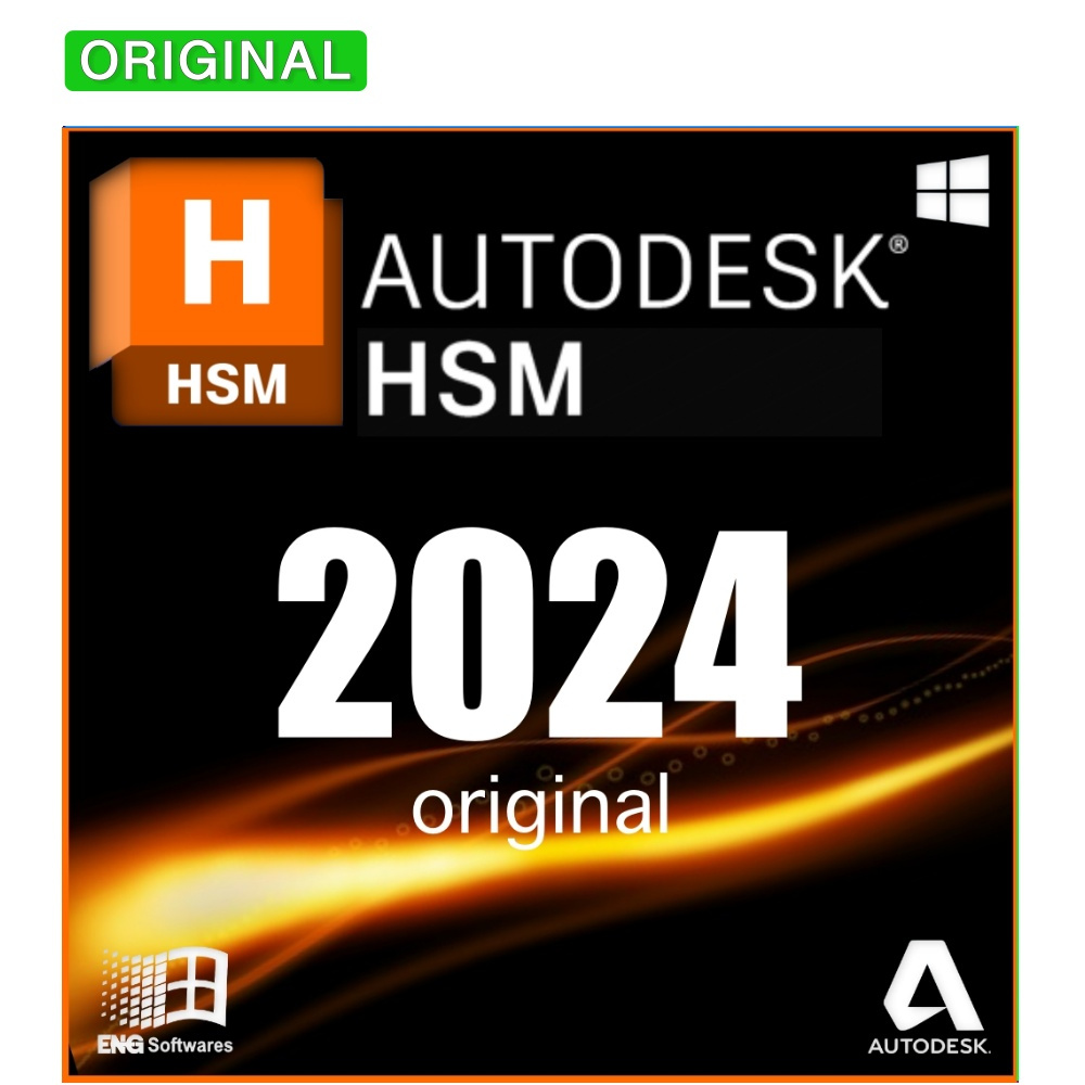 Autodesk HSM Works 2024 para Windows original EngStore