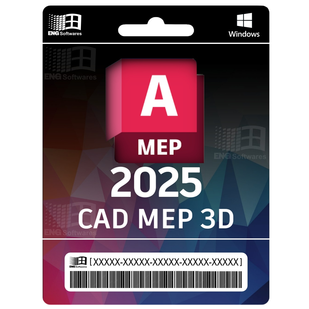 Autocad MEP 3D 2025 para Windows original EngSoftwares