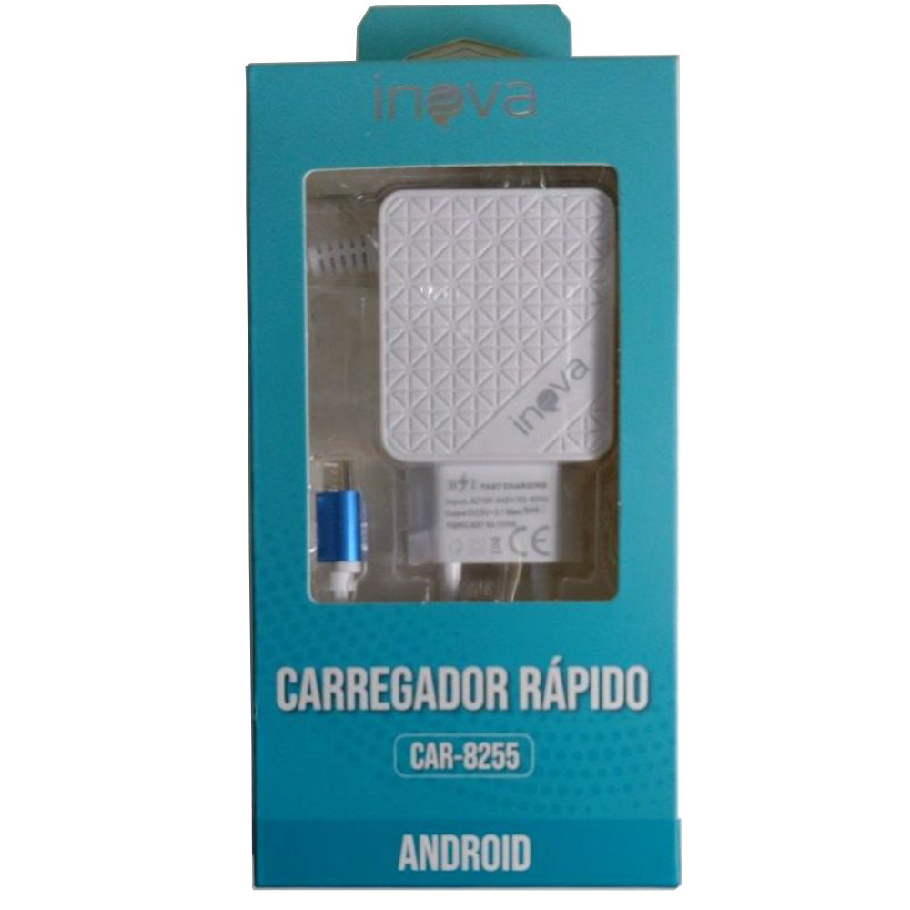 Carregador Turbo CAR 8255 Inova Sete Eletr nica Carregador turbo car 8255 inova sete eletr nica