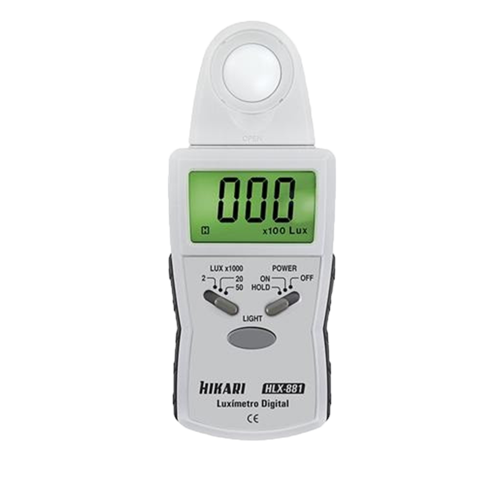 Luxímetro Digital Modelo HLX-881 Hikari - Sete Eletrônica