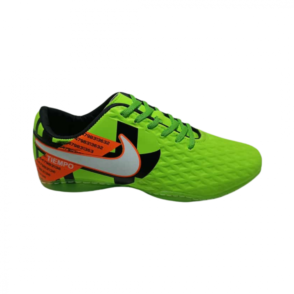 nike tiempo neon green