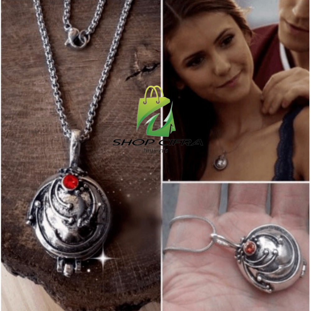 Colar Cordão Da Elena Gilbert Diário De Um Vampiro Tvd - Giog Joias - Colar  - Magazine Luiza