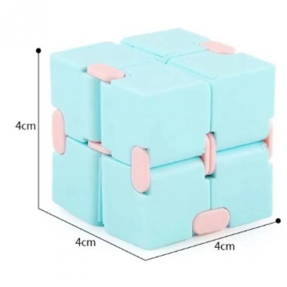 TPZORJX Cubos Infinity Fidget Toys Mini Juguete Anti-Estrés  Plástico ABS 4x4x4 Cm