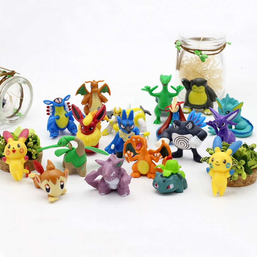 Genuine bandai doces brinquedo gashapon pokémon elf dedo boneca pikachu  figura de ação modelo anime presente brinquedo - AliExpress