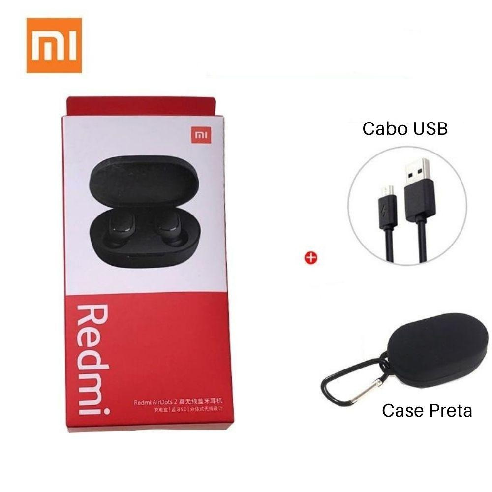 Fone Xiaomi - Redmi AirDots 2 - Shoppmixshop