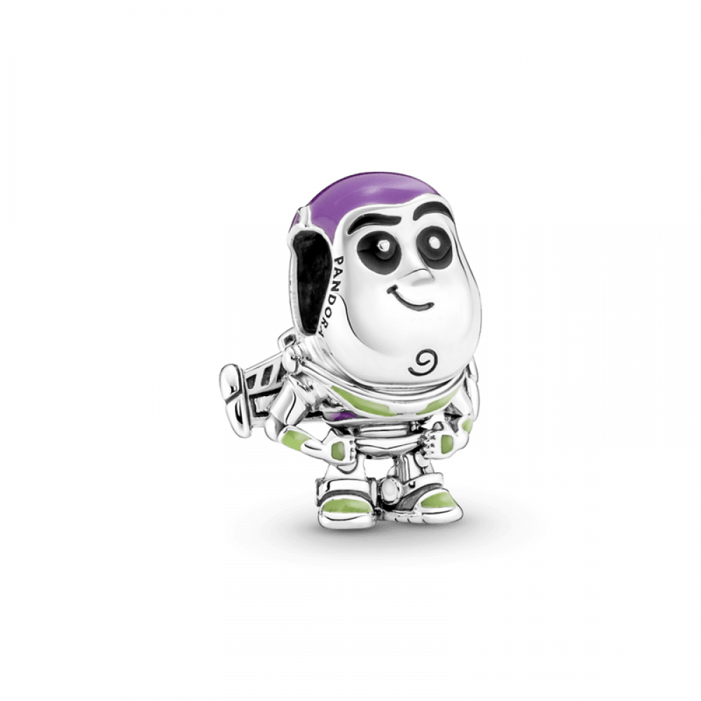 Charm Disney Pixar Buzz Lightyear Silber Jóias Pratas de Lei