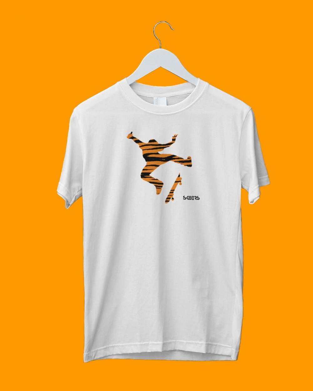 Camisa Oversized Tigre - Coleção Concrete Jungle - SK8ERS