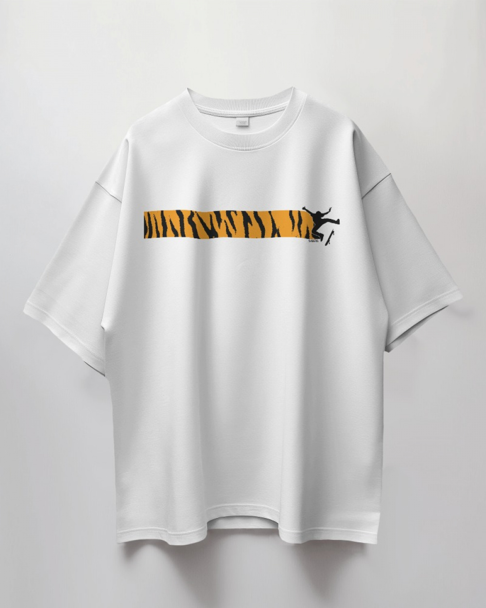 Camisa Oversized Tigre II - Coleção Concrete Jungle - SK8ERS