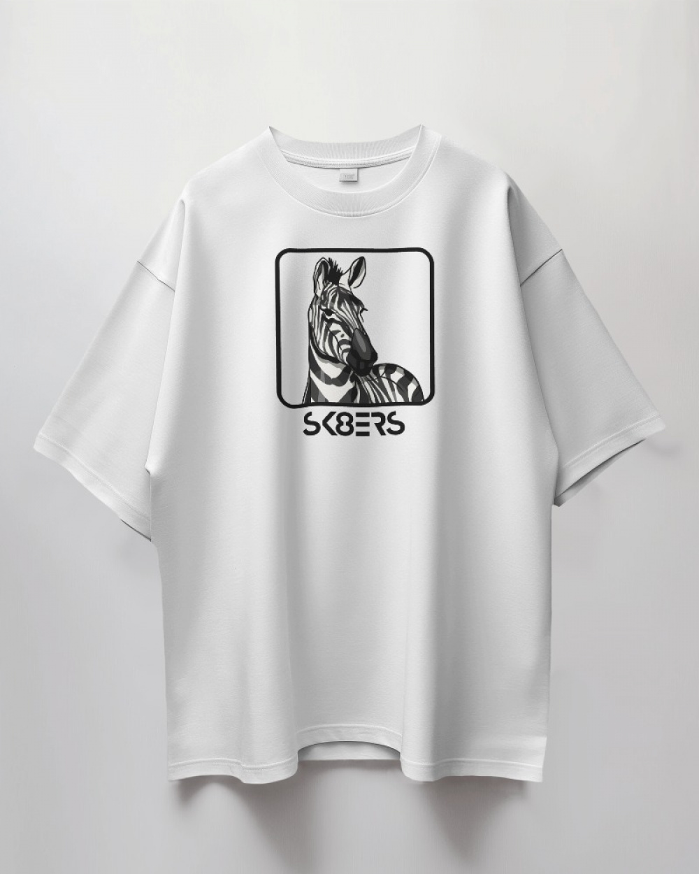 Camisa Oversized Zebra III - Coleção Concrete Jungle - SK8ERS
