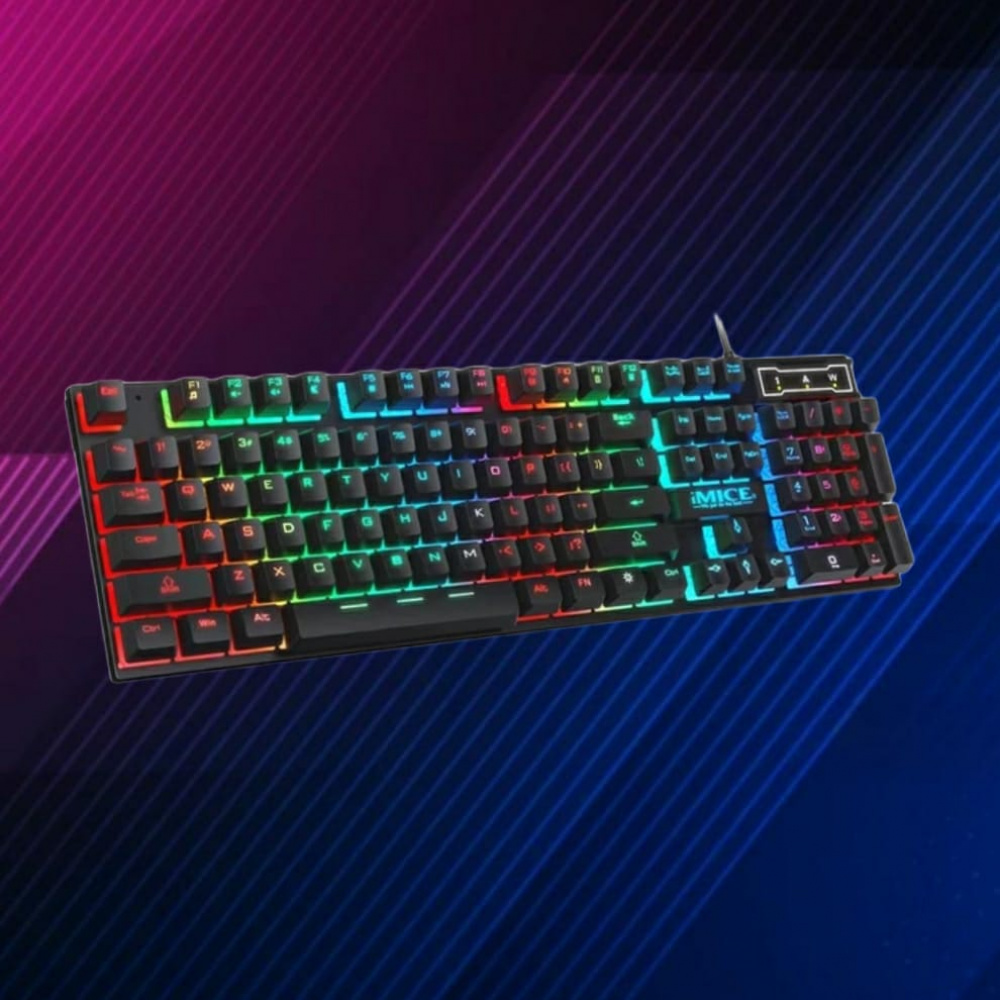 IMICE Teclado Gamer AK 600 RGB Monkey Dimension Store